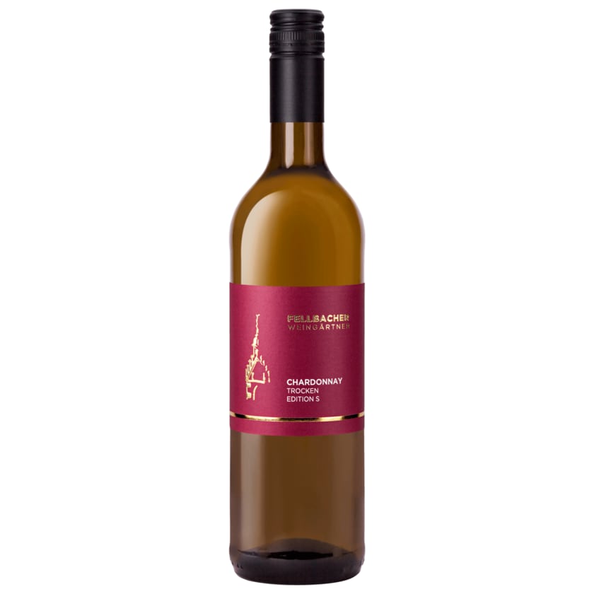 Fellbacher Weingärtner Weißwein Chardonnay QbA trocken 0,75l